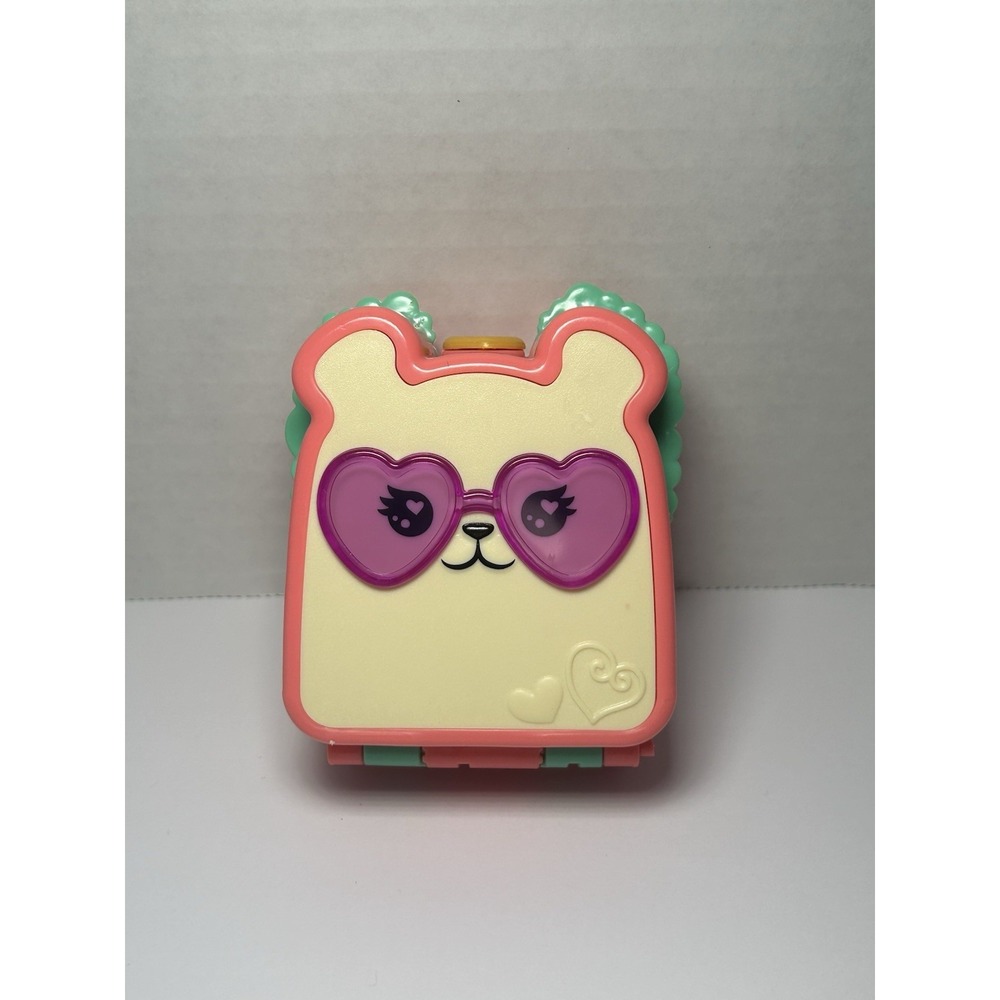 Polly Pocket 2023 Cutie Bear Picnic Mini Play Set Toy Pet and Food‎ Theme